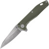 Gerber Fastball Linerlock Knife with Green Aluminum Handle