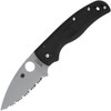 Spyderco Shaman Lightweight Compression Lock Knife Black FRN
