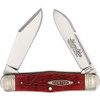 Robeson Swellcenter Moose Red Jigged Bone Pocket Knife