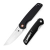 Klaken Drift Black G10 D2 Satin Folding Knife