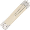 SRM Knives Enso Tan G10 Linerlock Pocket Knife Closed