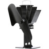 Caframo Ecofan Original Black Heat-Powered Stove Fan