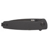 SOG Twitch III Blackout Assisted Opening Knife - Folded View