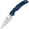 Spyderco Native Chief Lightweight Blue FRN Folding Knife