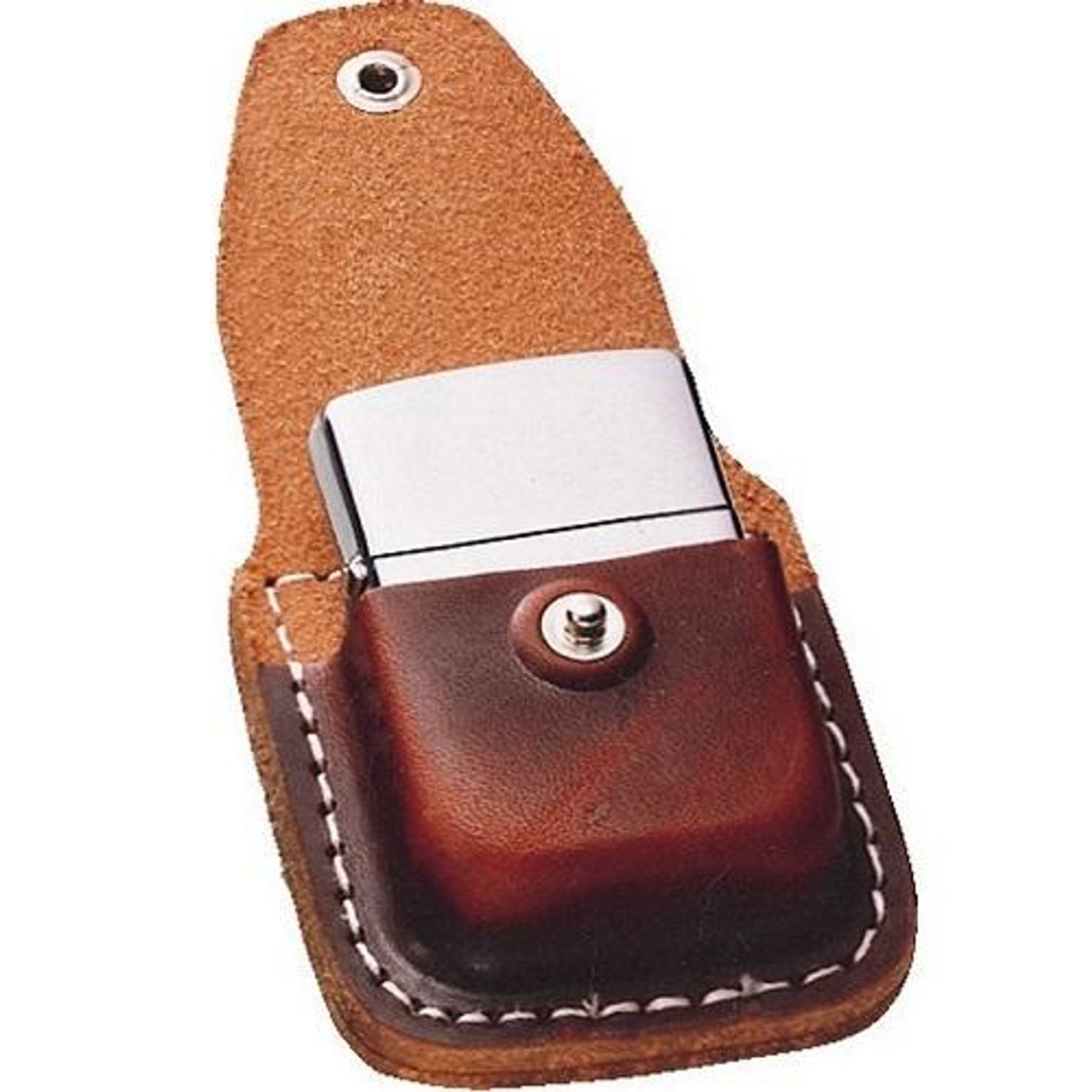 Zippo 17020 Brown Leather Lighter Carrying Pouch