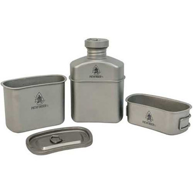 Pathfinder 206 Titanium Canteen Cooking Kit 1100ml