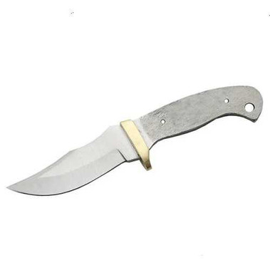 Clip Point Knife Blade Blank 3.25" Stainless Full Tang