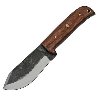Rite Edge Hunter Wood Fixed Blade Knife with Sheath