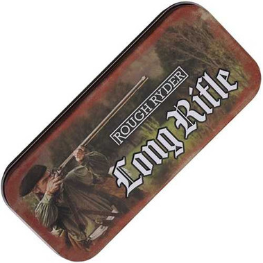 Rough Rider Long Rifle Gunstock Red Pocket Knife