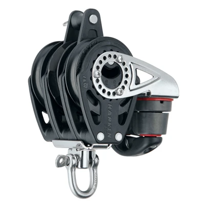 Harken 57mm Triple Carbo Block Swivel Becket Cam