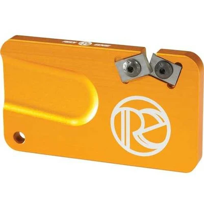 Redi Edge Orange Pocket Knife Sharpener with Sheath