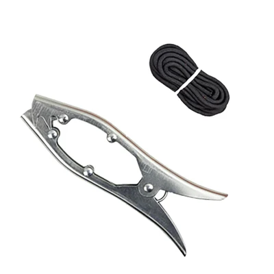 YakGear Galvanized Brush Gripper with 8 ft Rope