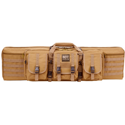 Bulldog Deluxe Tactical 42 in Tan Double Rifle Case