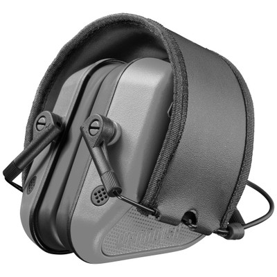 Champion Gray Electronic Hearing Earmuff