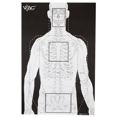 Action Target VTAC Double-Sided Training 100-Pack Targets