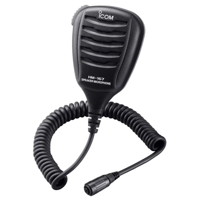 Icom HM-167 Waterproof Speaker Mic for M72 & M73