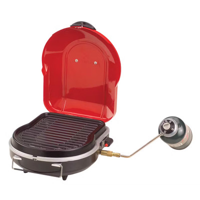Coleman Fold N Go+ Red Propane Camping Grill