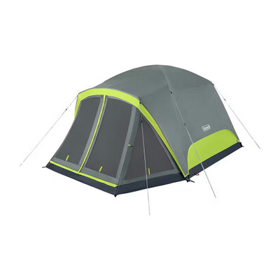 Coleman Rock Grey 6-Person Skydome Tent with Screen