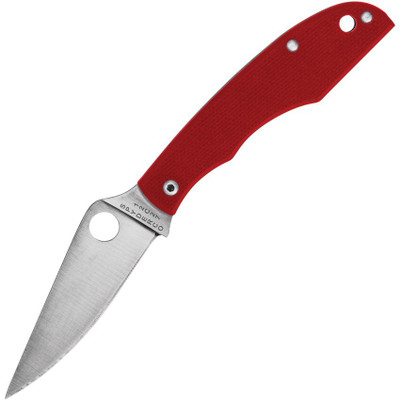 Spyderco Grasshopper Red G10 Slipjoint Knife