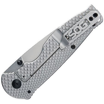 SOG Flash FL Silver Folding Knife