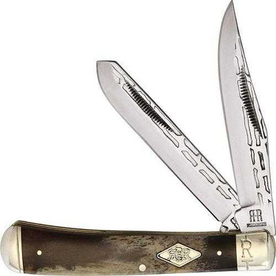 Rough Rider 1976 Heavy Forge Trapper Knife