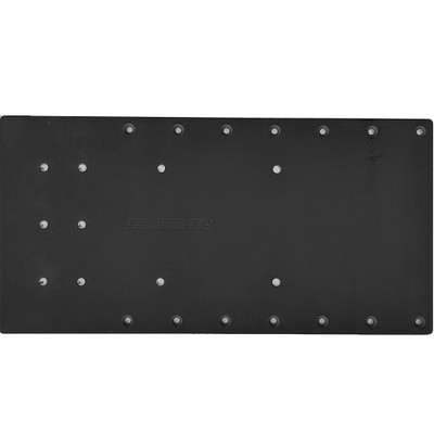 Sea Brackets Black 20-Inch Plate for Minn Kota Quest
