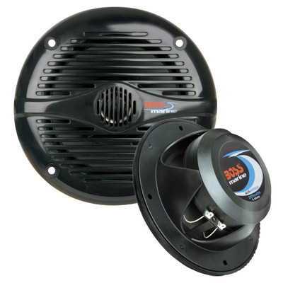 Boss Audio MR50B Black 150W Marine Speaker Pair