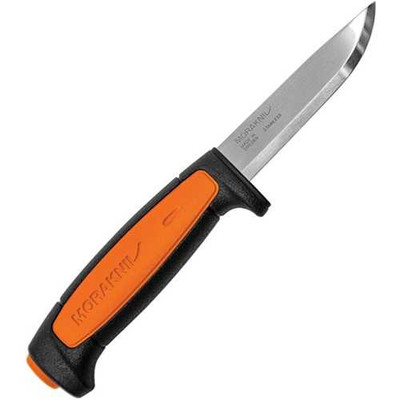 Morakniv Basic 546 Black Orange Synthetic Fixed Blade Knife