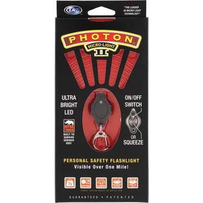 Photon Micro-Light II Red Keychain Flashlight