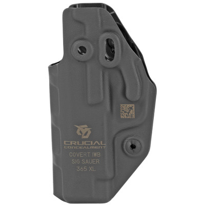 Crucial Concealment Covert Sig P365XL Black IWB Holster