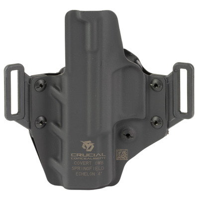 Crucial Concealment Covert Echelon 4.0C Black OWB Holster