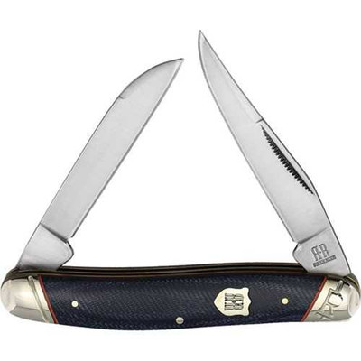 Rough Rider 2356 Muskrat Denim Micarta Knife