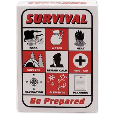 Speedhook SURPC Survival Instruction Playing Cards
