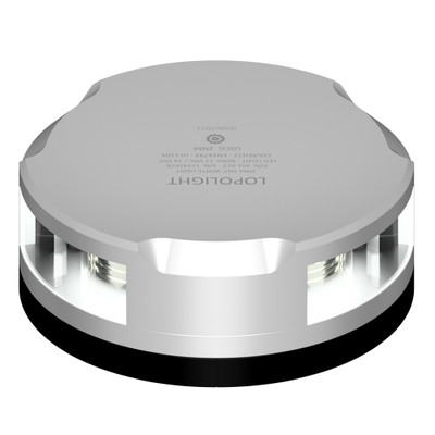 Lopolight 2NM Silver FB Base 360° Anchor Light