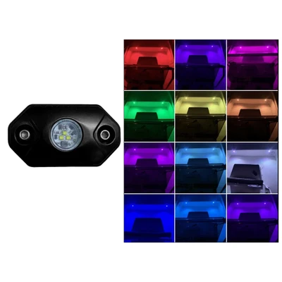 Black Oak Black Housing RGB Rock Accent Light