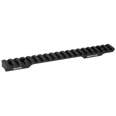 Weaver Savage 110 LA Black Extended Multi-Slot Scope Base