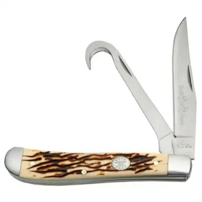 Rite Edge Hoof Imitation Stag Folding Knife
