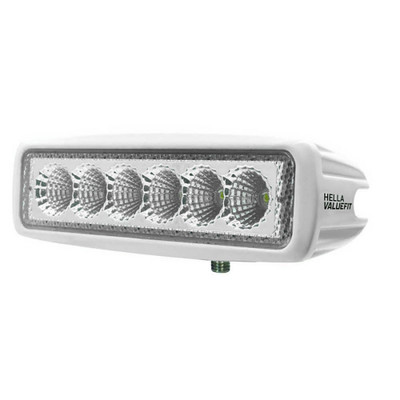 Hella ValueFit Mini 6-LED White Flood Light Bar