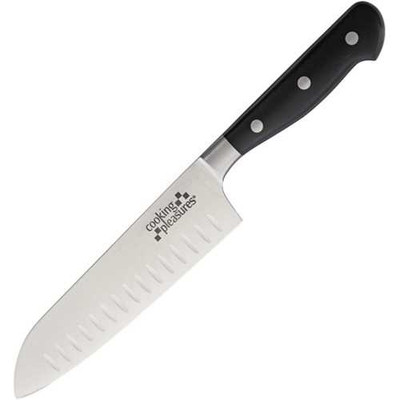 Cooking Pleasures 7.25 Inch Full Tang Santoku Knife