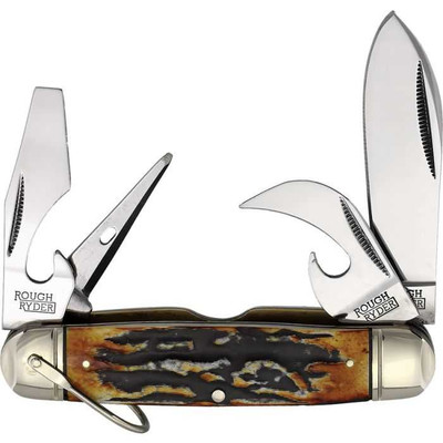 Rough Rider Kamp King Cinnamon Multi-Tool Pocket Knife