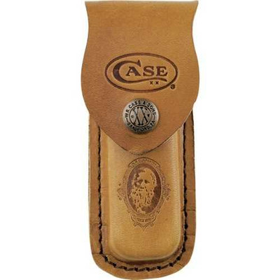 Case Cutlery Medium Job Case Sheath Leather Fits 4.5 Inch Knife