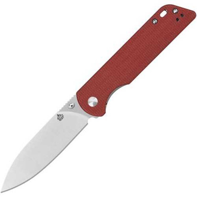 QSP Parrot Linerlock Red V2 4 inch Folding Knife