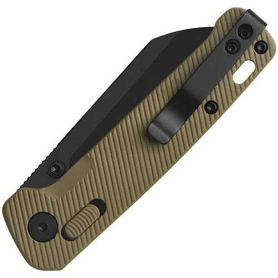 QSP Penguin Glyde Lock Khaki FRN 4" Knife