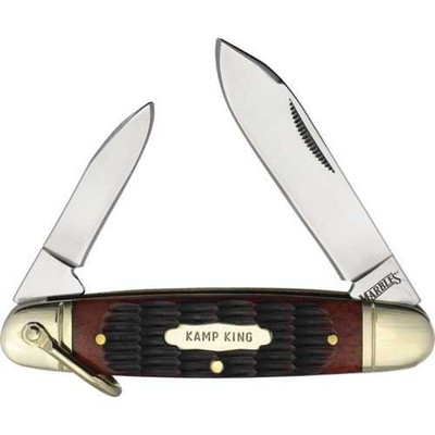 Marbles 2 Blade Folder Brown Bone Pocket Knife