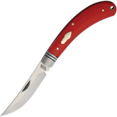 Rough Rider Bow Trapper Red Micarta Folding Knife