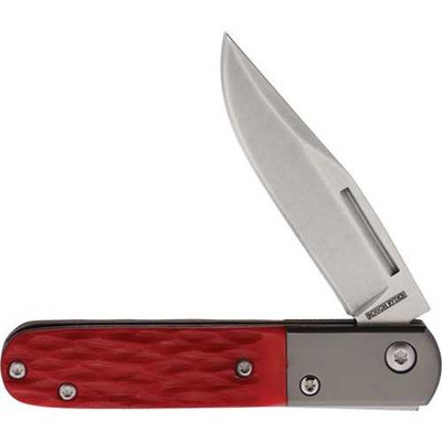 Rough Rider Barlow Red Jigged Bone Folding Knife