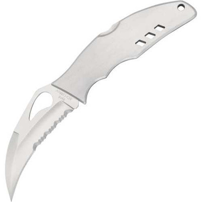 Byrd Crossbill Partially Serrated Lockback Knife
