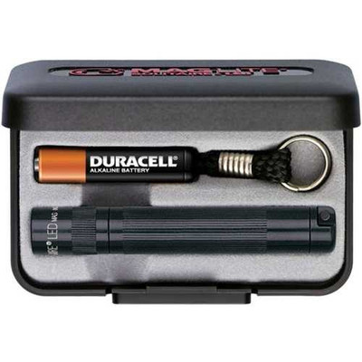MagLite Solitaire LED Black Flashlight with Gift Box