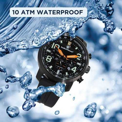 Smith & Wesson Tritium Chronograph Watch Black Strap