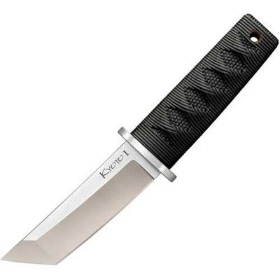 Cold Steel Kyoto II Fixed Blade Tanto Knife with Sheath